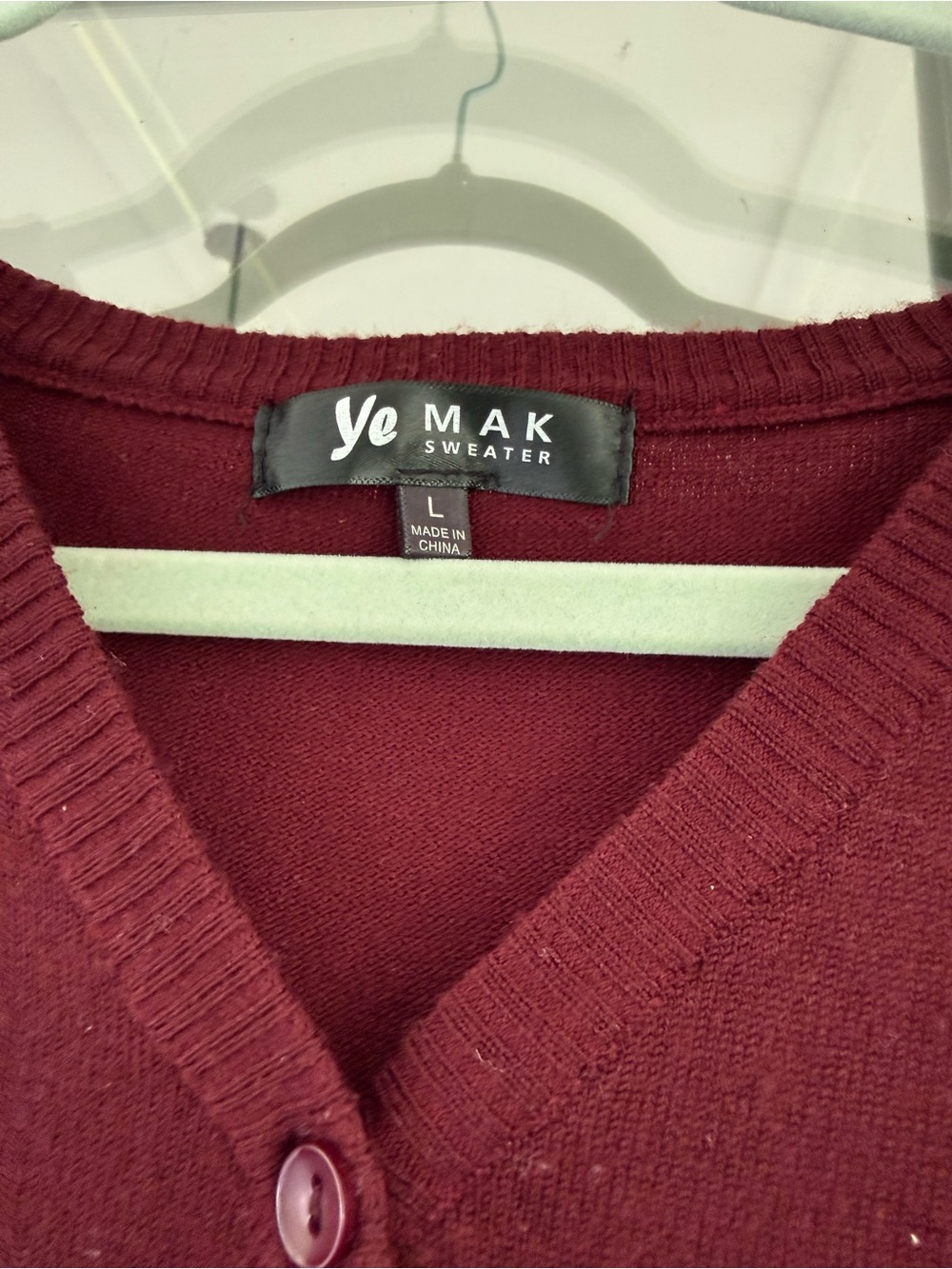 Two Cropped Button Down Sweater Tops - Picture 3 of 6